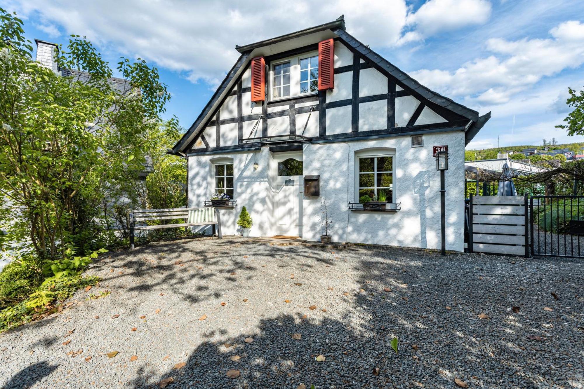 Fachwerk-Ferienhaus 1764 Eslohe Ngoại thất bức ảnh